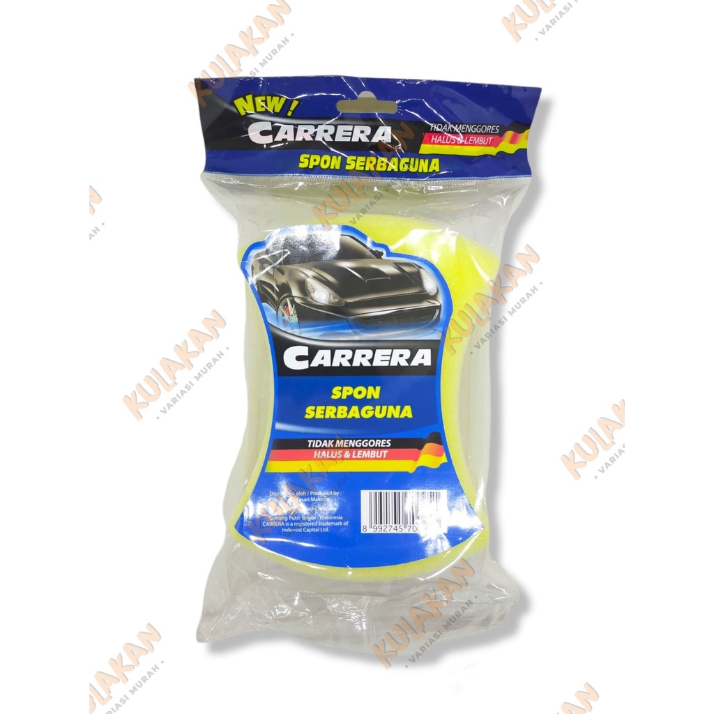 Spon Cuci Mobil Motor Carrera Spons Serba Guna Carrera Sponge Busa Cuci Mobil Carrera Besar