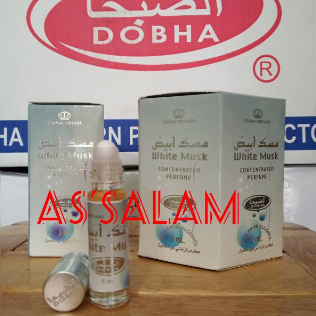 Grosir parfum DOBHA 6ml aroma white musk