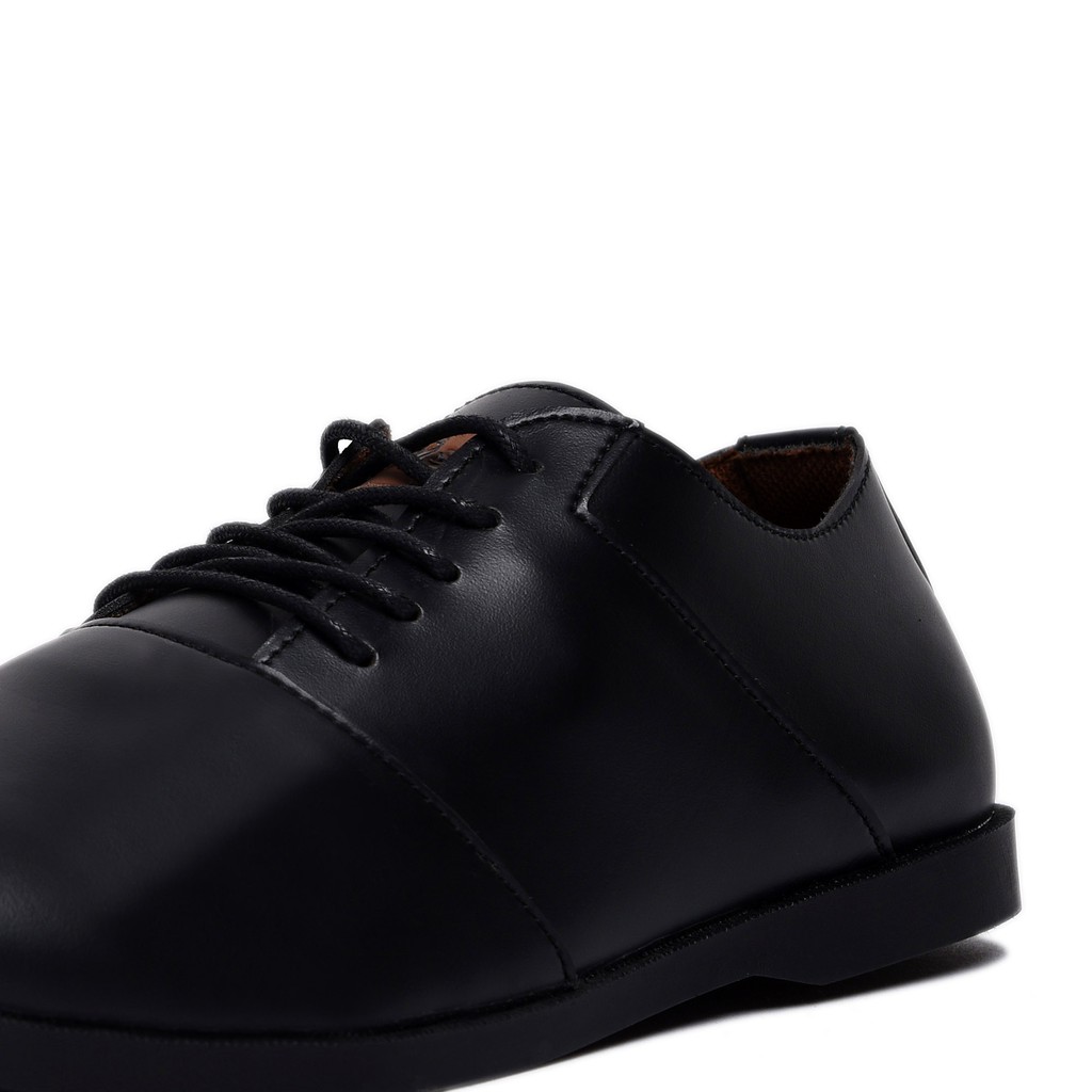 Sepatu Pantofel Casual Klasik Pria Men Oxford Original Footwear | Arbeiten 0.4 Black |FORIND FSTP