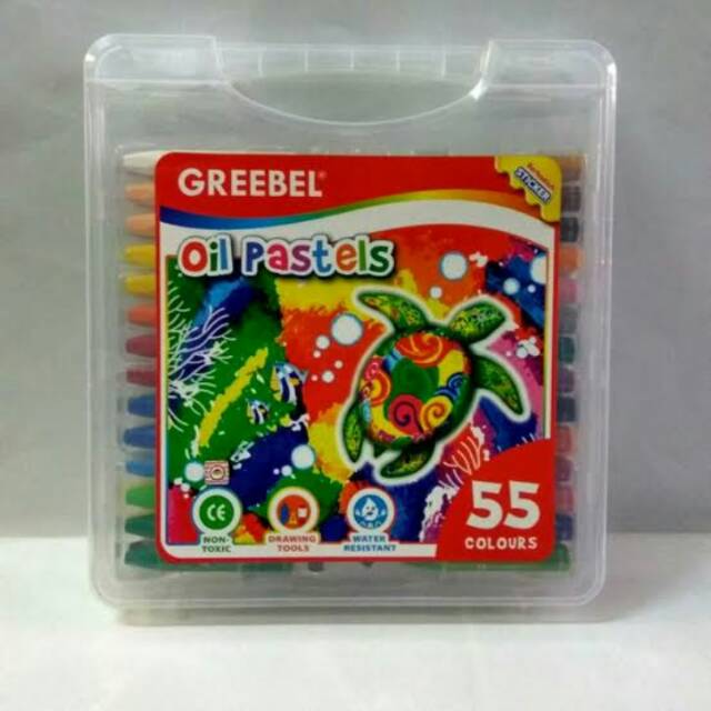 

Greebel 55 warna craton krayon oil pastel