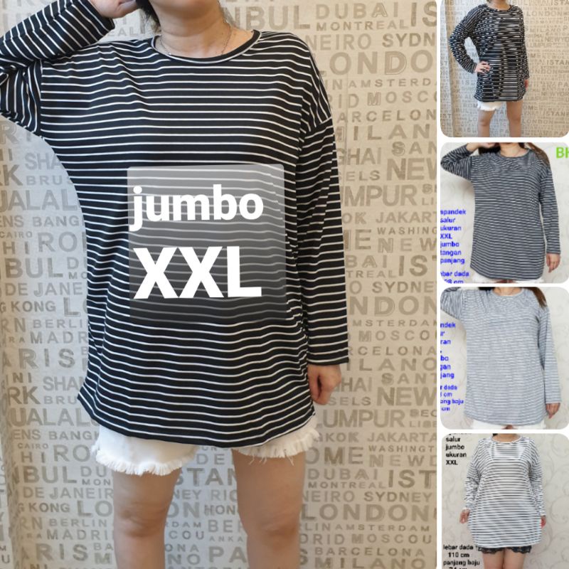 TOKOABELGROSIR   TUNIK LOSI FIT TO XXL jumbo