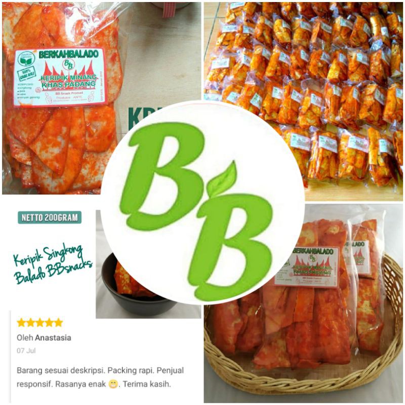 

SnackLokal paket reseller 15 bks KERIPIK SINGKONG BALADO