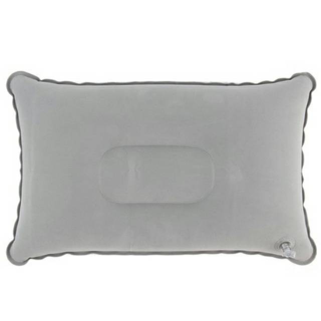 GIANTEX Bantal Angin Portabel Inflatable - XLZT-15 - Gray