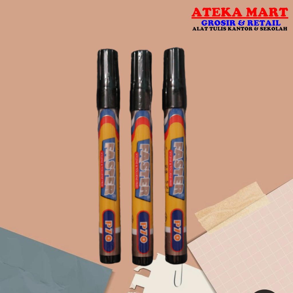 

[PCS] FASTER SPIDOL MARKER P70 HITAM