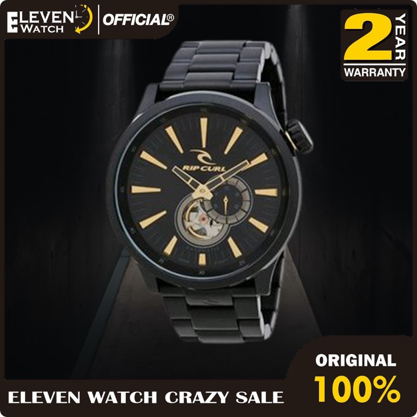 [Promo] Jam Tangan Pria Rip Curl Recon SSS A2894 Automatic Stainless Steel Original Garansi 2 Tahun 