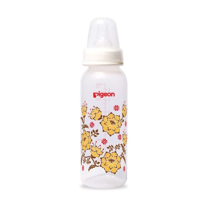 BOTOL PP RP 240ML BUNGA PEONY PIGEON / BOTOL SUSU BAYI PIGEON