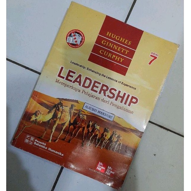 Buku (ORI 100%)⭐ LEADERSHIP (Kepemimpinan) > Hughes