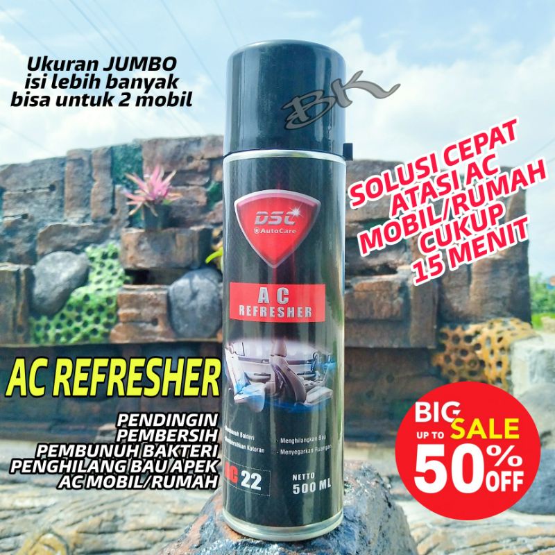 Ac refresher mobil / Pembersih interior mobil / Pembersih exterior mobil / Pembersih evapulator AC mobil dapat bonus penghilang baret body kendaraan