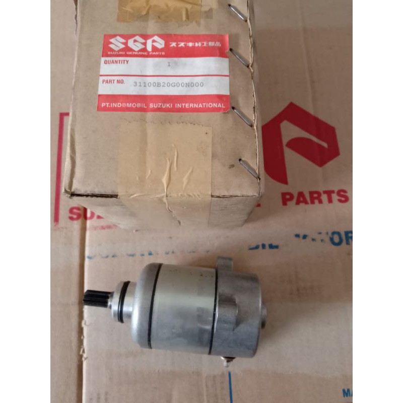Motor Assy Starting/Dinamo starter Shogun 125 Asli SGP