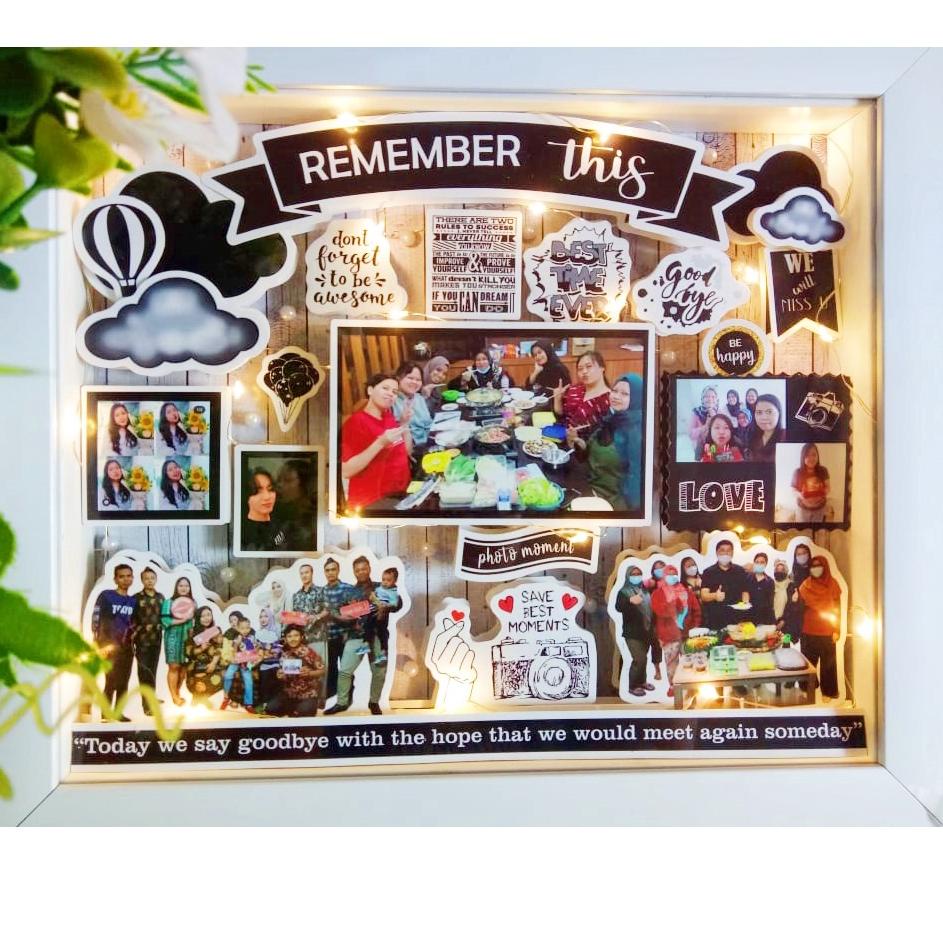 

Terbaru.. KADO UNIK FAREWELL KADO UNIK PERPISAHAN REKAN KERJA KADO SPECIAL PIGURA 3D ( BLACK THEME )