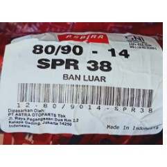 Ban Luar Aspira 80 / 90 RING 14 SPR 38 TUBE TYPE