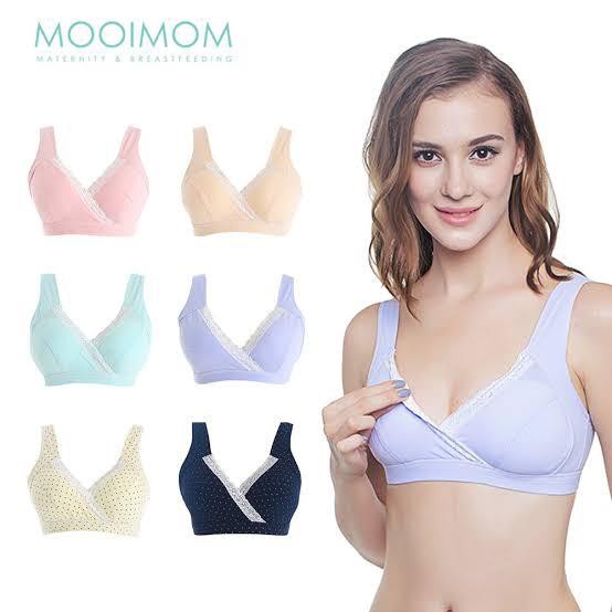 MOOIMOM B6886 CROSSOVER MATERNITY &amp; NURSING BRA