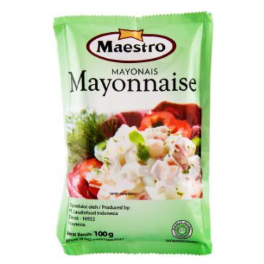 Maestro Mayonnaise Sachet 100gr