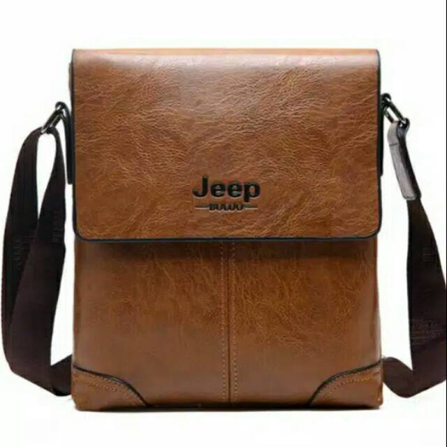 Tas Selempang Pria Kulit Jeep
