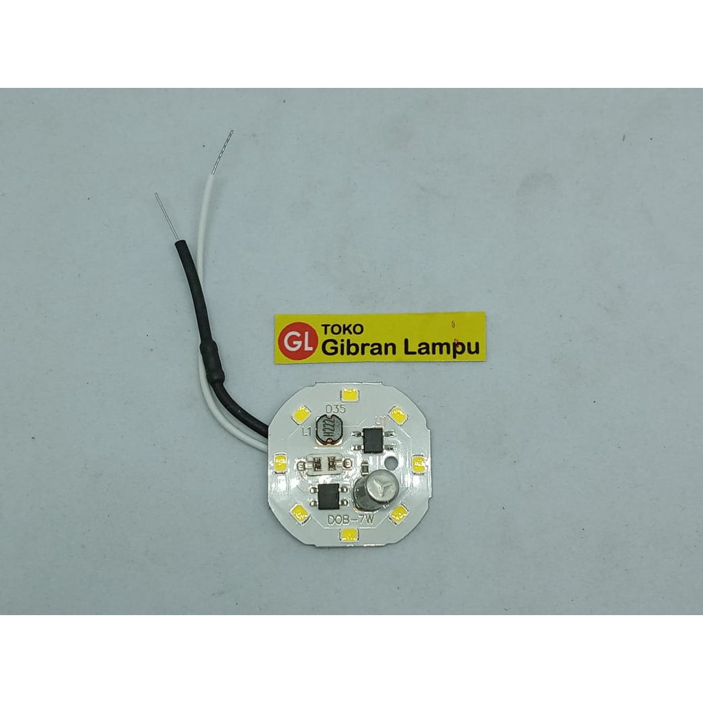 PCB Mata Lampu LED 7w KW1 Tanpa Driver - DOB LED AC 7 Watt Langsung 220V (ACR)