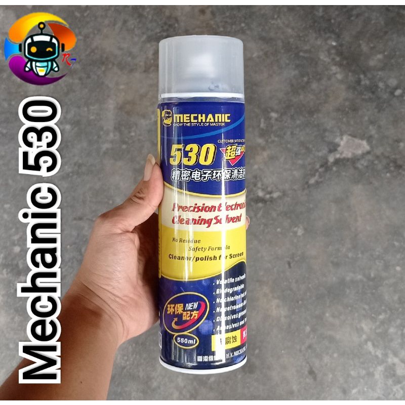 Cairan Contact Cleaner Mechanic 530 / Pembersih Kaca Lcd Mesin Pcb