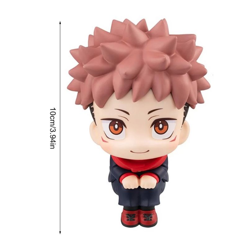 figure Jujutsu Kaisen Anime cute Gojo Satoru itadori Yuji/minifigure pajangan jujutsu kaisen