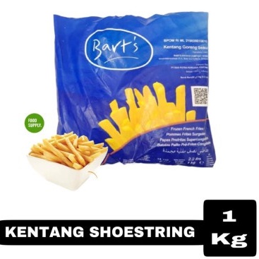 

Barts Kentang Goreng Shoestring 1kg - Bart's Shoestring