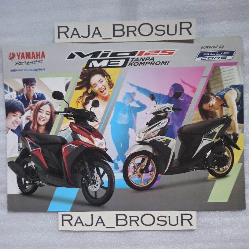 Poster brosur Yamaha Mio 125 M3 2021
