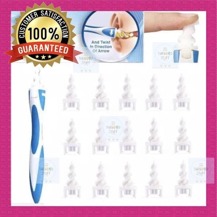 Pembersih Telinga Smart Swab Easy Earwax Ear Cleaner Korek Kuping