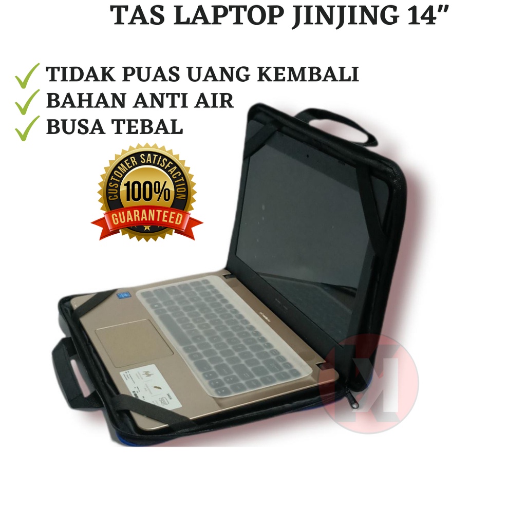 Tas Laptop 14 Inch / Laptop Sleeve / case laptop / Tas Laptop Jinjing waterproof - Deoji-P