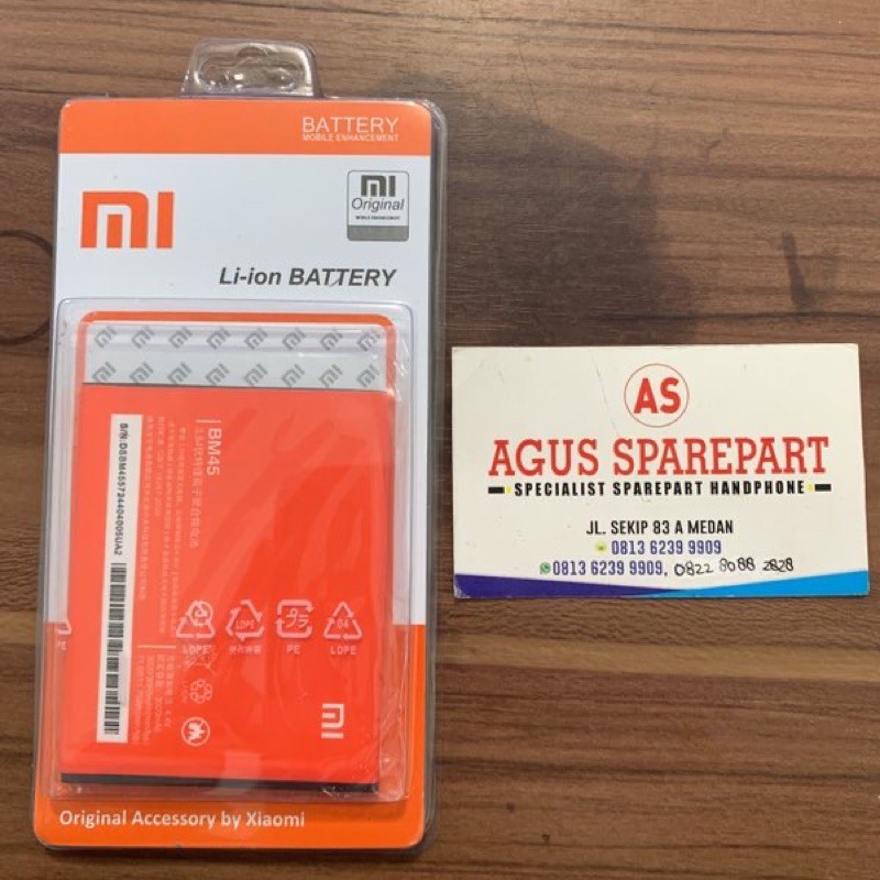 

BATTERE XIAOMI BM 45 REDMI NOTE 2