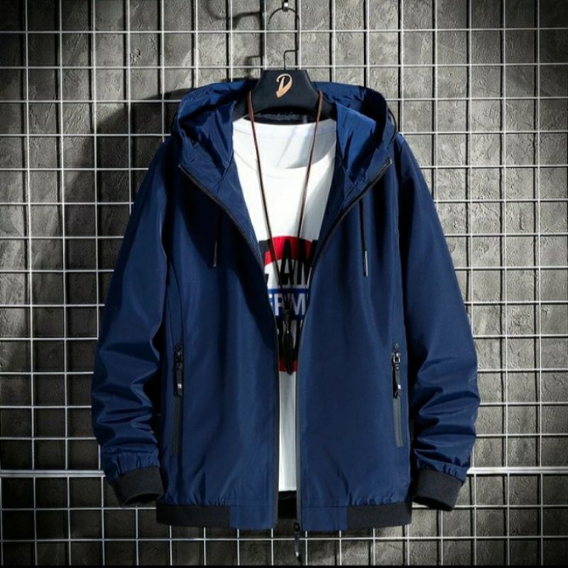 Jaket hoody pria/Jaket hoody trendy