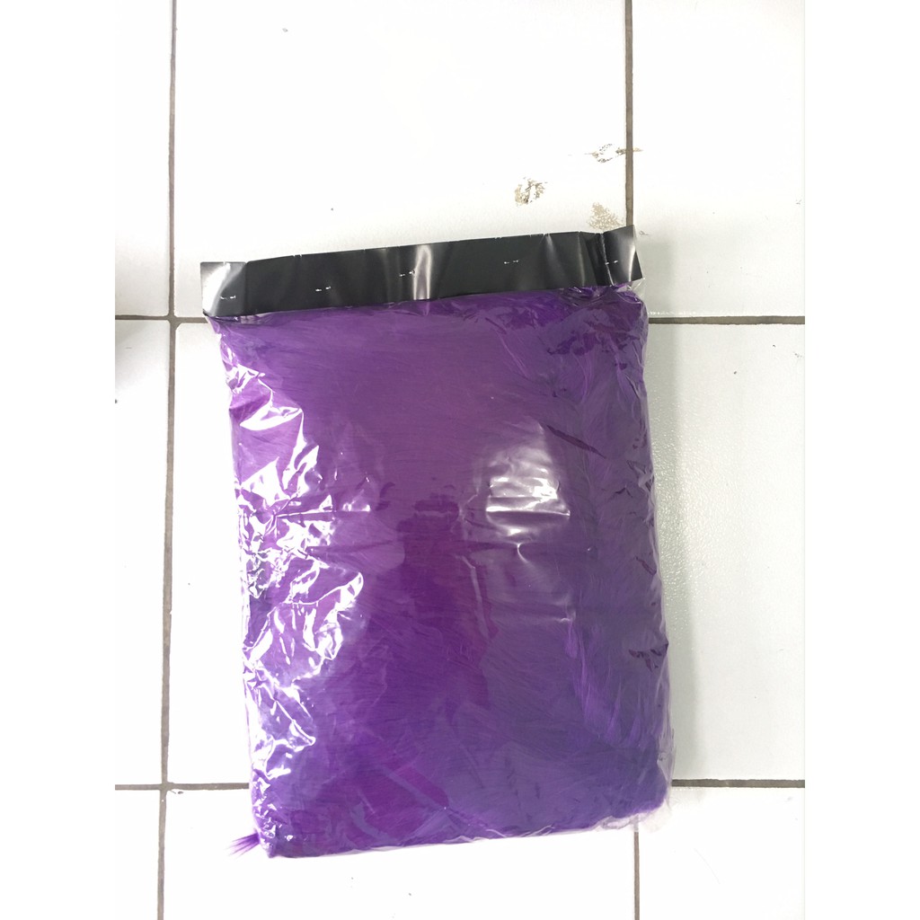 bulu dashboard ungu terong / tatakan dashboard ungu terong / dekorasi interior mobil / taplak meja