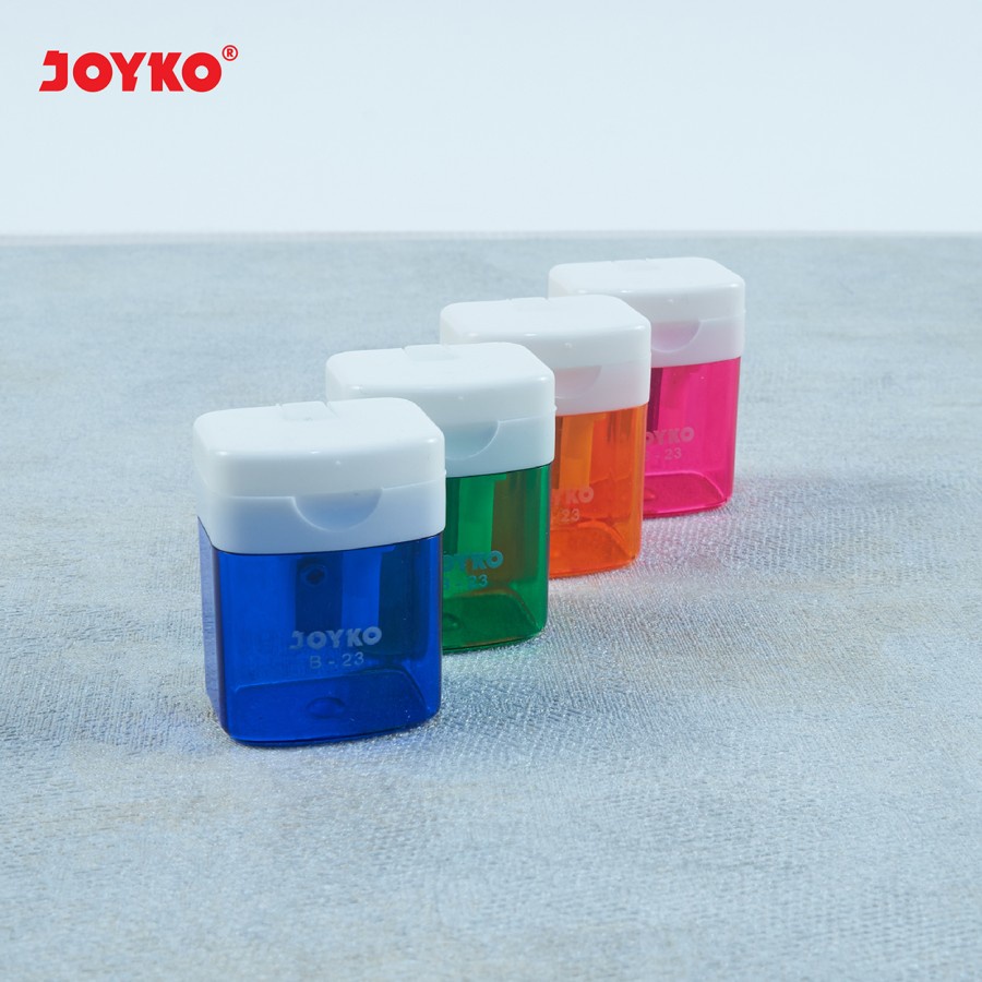 

JOYKO PENCIL SHARPENER / SERUTAN PENSIL RAUTAN PASTEL CANTIK MURAH BERKUALITAS B-23 B-23PTL