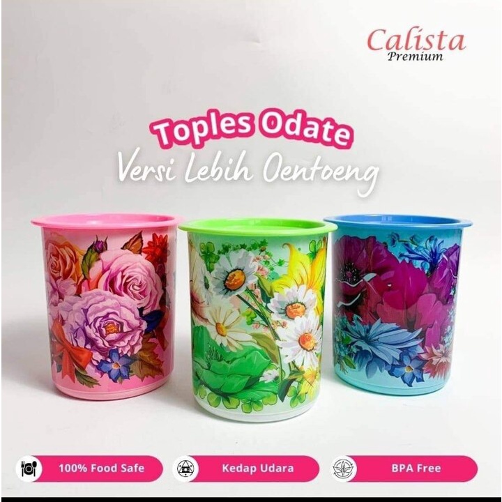 (COD) Toples plastik calista odate 0,6 premium sealware murah