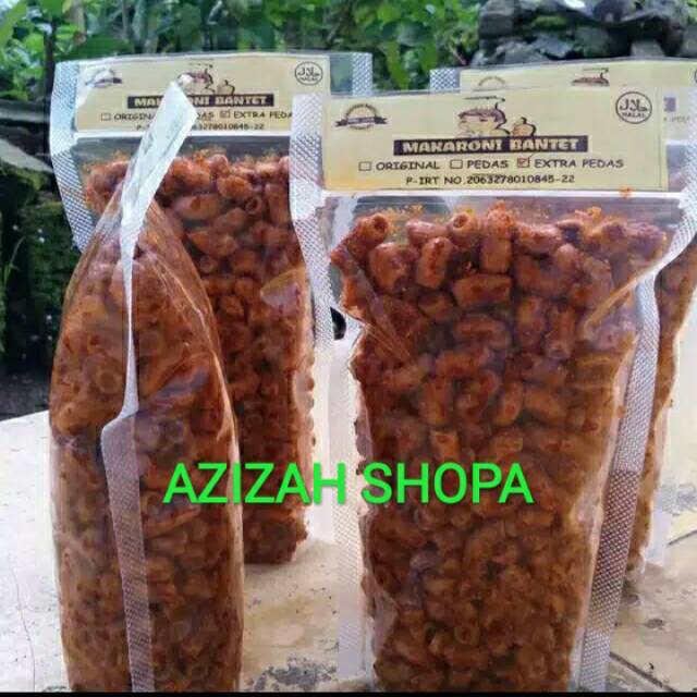 

Makaroni Bantet khas Tasikmalaya kemasan 120 gram / Jajanan Tasikmalaya