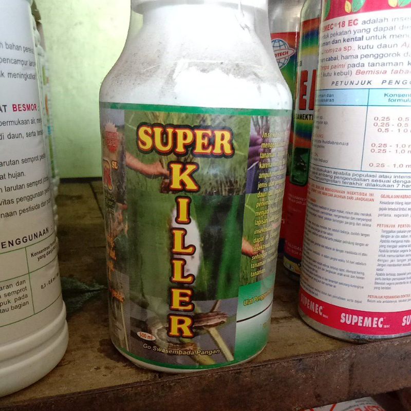 Super killer insektisida 500ML ( 3 bahan aktif + penembus