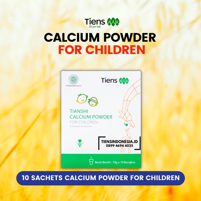 

Calcium Powder For Children Tiens / Susu Penambah Tinggi Badan Anak