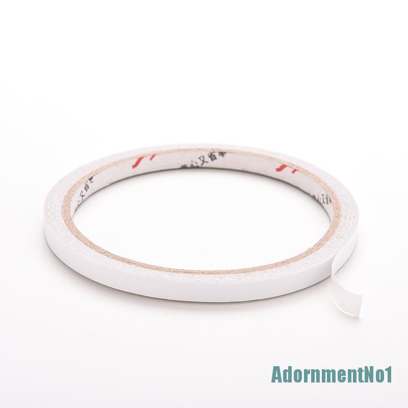 (AdornmentNo1) 1 Rol Stiker Double Tape Kuat Ukuran 6mm Untuk Kantor