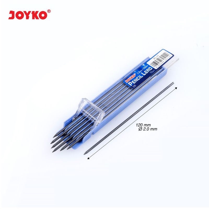 

(ECER) Pencil Lead / Isi Pensil Mekanik Joyko PL-11 / 2B / 2.0 mm