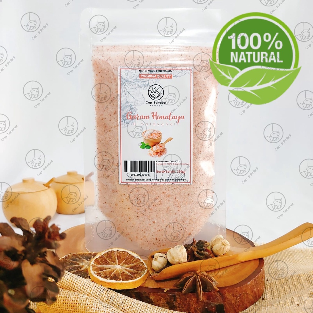 250gr Garam Himalaya  / Pink Himalaya Salt  / Rempah / JSR 100% PREMIUM QUALITY