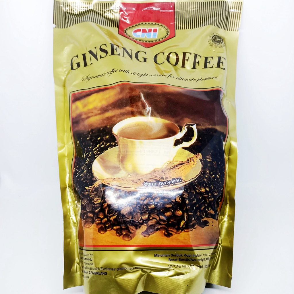 

Ginseng Coffee CNI isi 20 Sachet
