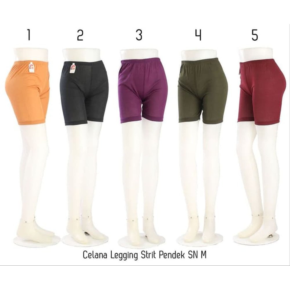 TERMURAH !! CELANA LEGGING SHORT / celana shot pendek polos / dalaman wanita jumbo