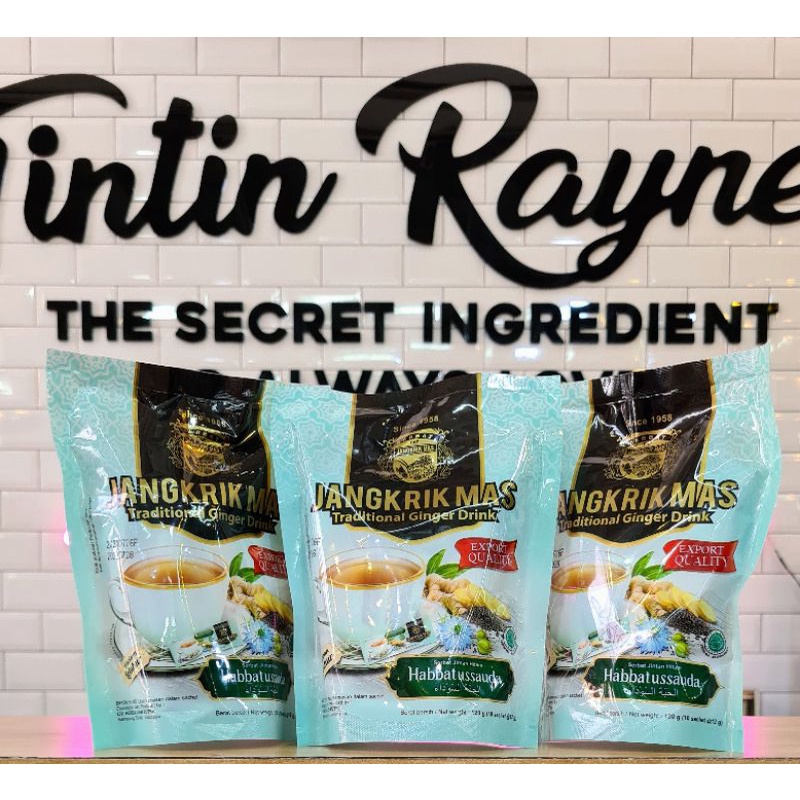 

Serbat Cap Jangkrik Mas Jintan Hitam Habbatussauda (10 sachet @12gr)