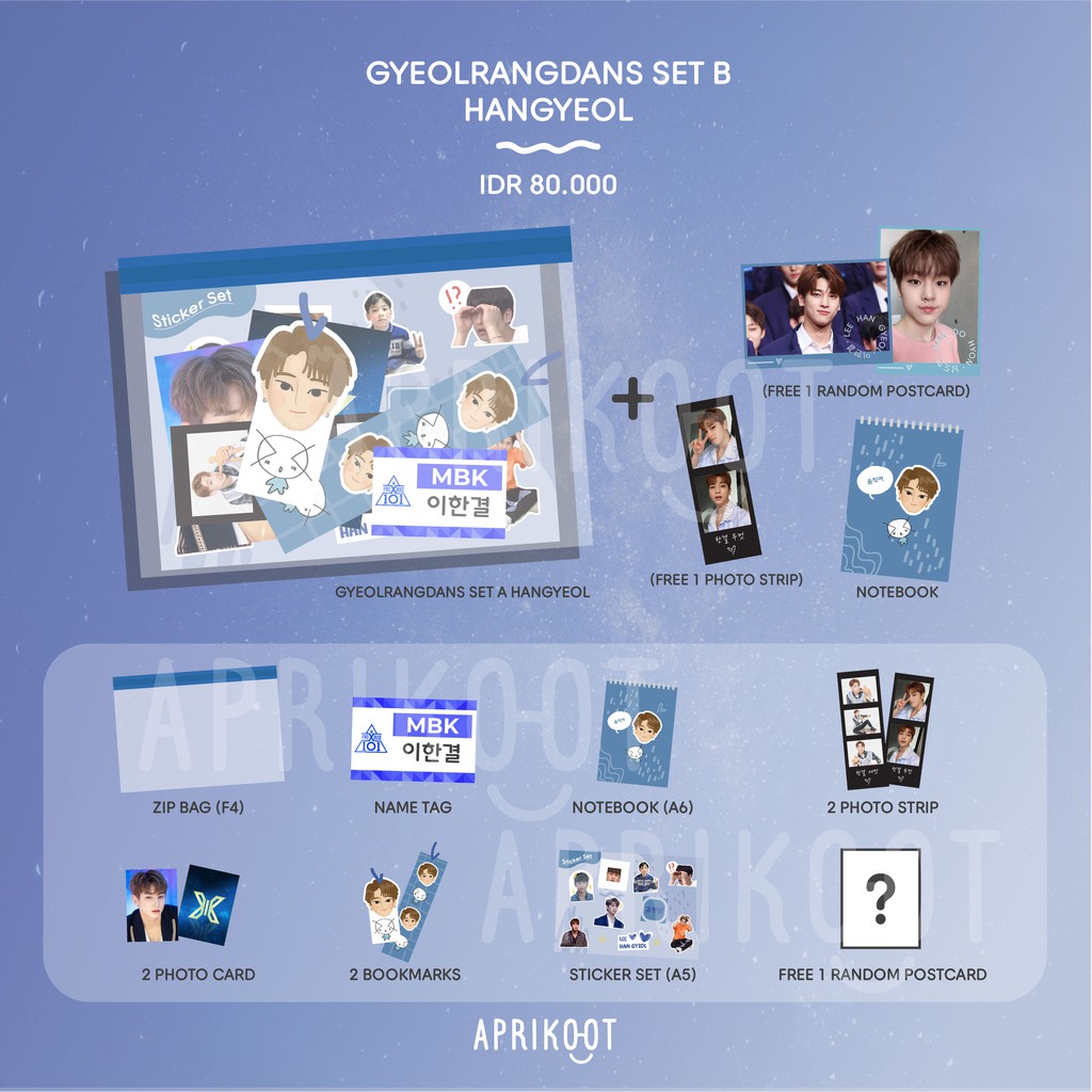 

Pdx101 - Hangyeol Set B