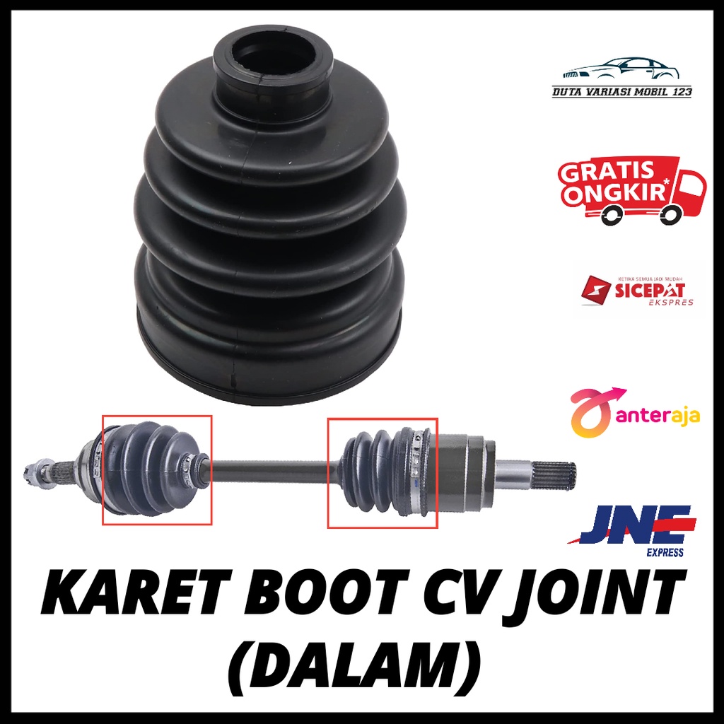 Karet Boot CV Joint Inner / Dalam Accord 1984 1985
