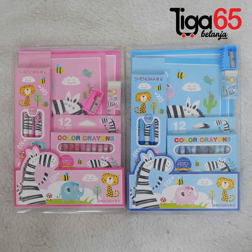 

365 STATIONERY SET #41169 Set Alat Tulis Anak Karakter Fancy Gambar Lucu