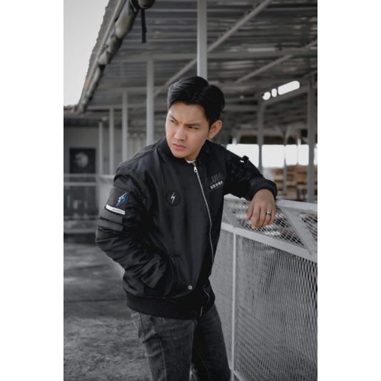 Jaket Pria - Jaket Bomber Outdoor Salvio Hexia Soft &amp; Nyaman Original Product  Distro