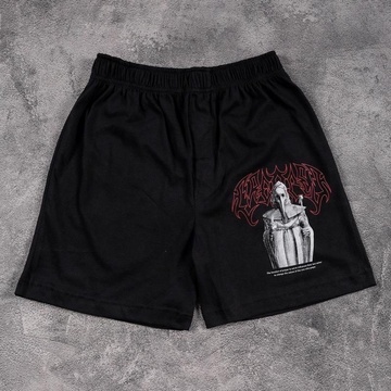 CELANA PENDEK BOXER BLACK MOTIF