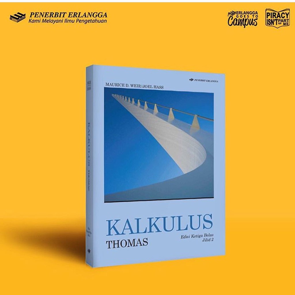 Buku ORI - Buku KALKULUS Edisi 13 Jilid 2 GEORGE B. THOMAS JR ERLANGGA