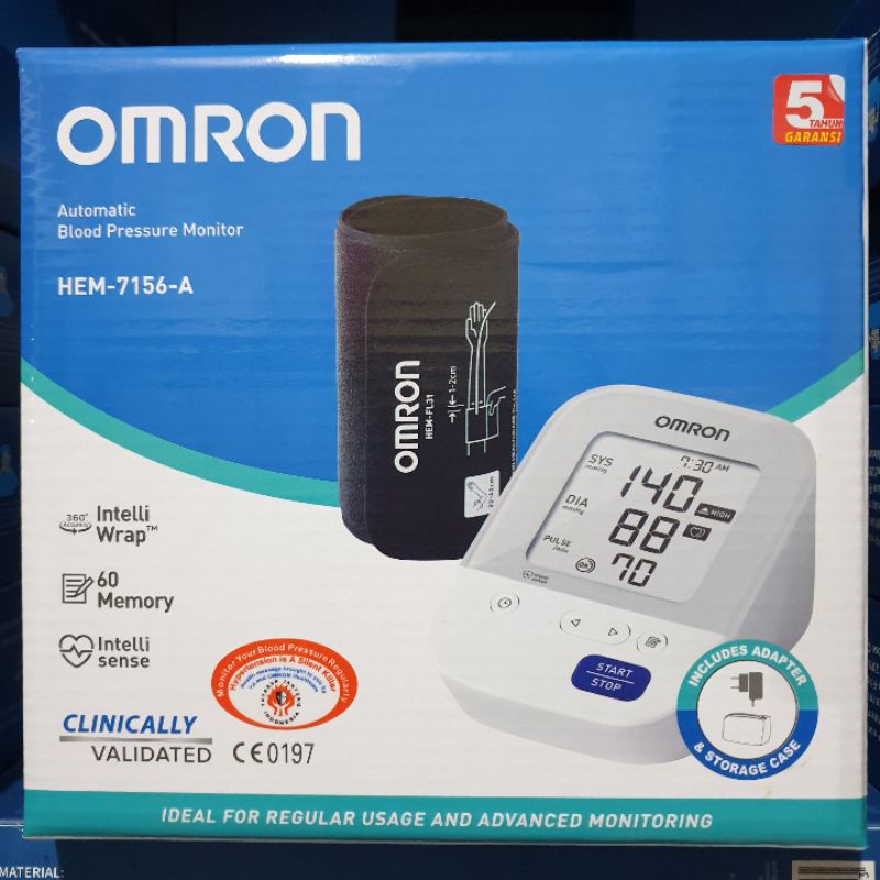 Tensimeter Digital Omron 7156 Dan 7156A Alat Tensi Darah Digital Omron Tekanan Darah