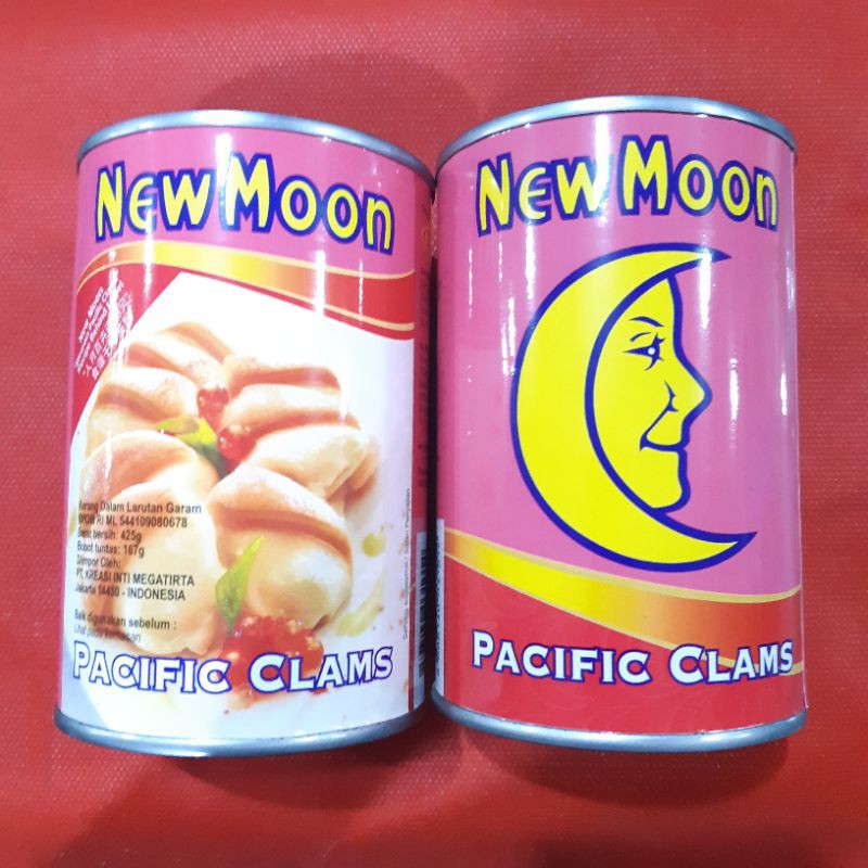 

New Moon Pasific Clams 425gr / Daging kerang