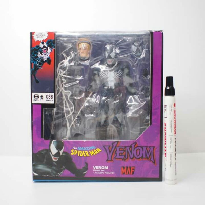 mainan action figureMafex venom
amazing yamaguchi 
the amazing spiderman
tinggi sekitar 6 inch
