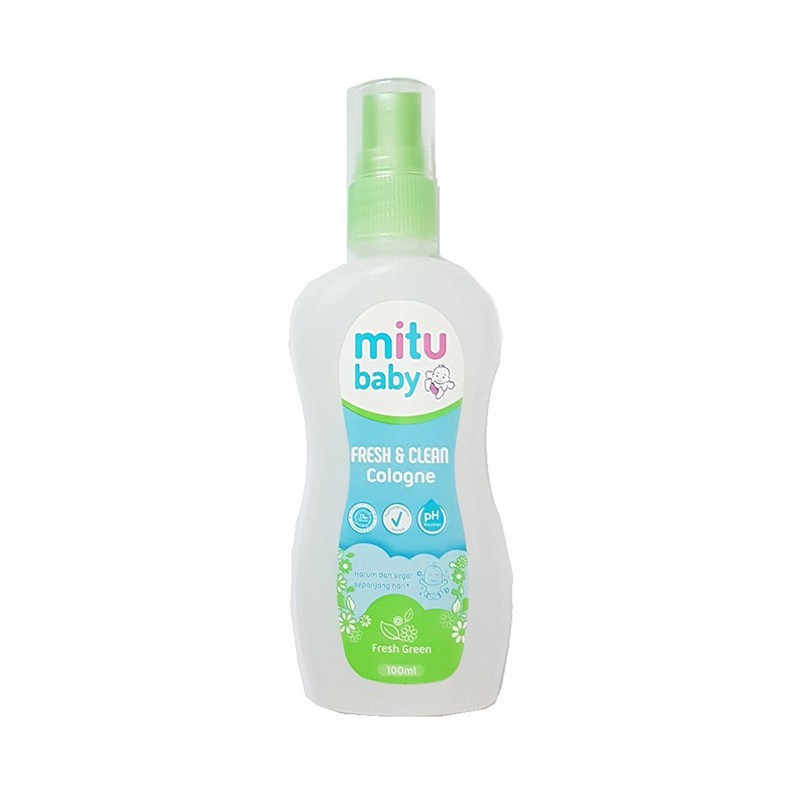 MITU BABY COLOGNE 100ML, PARFUM BAYI MINYAK WANGI BAYI ANAK SPRAY