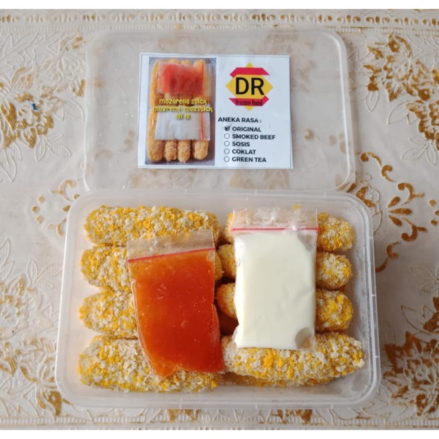 

Mozarella stick original isi 16 pcs